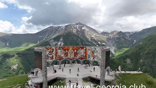 Gudauri Friendship Monument