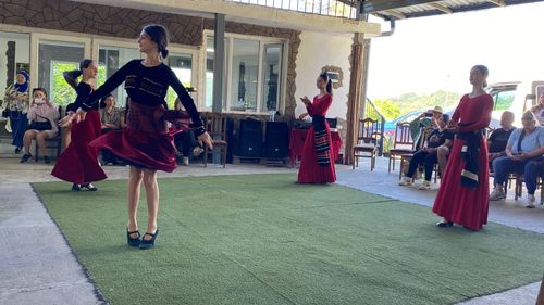 Georgian traditional dance folklore