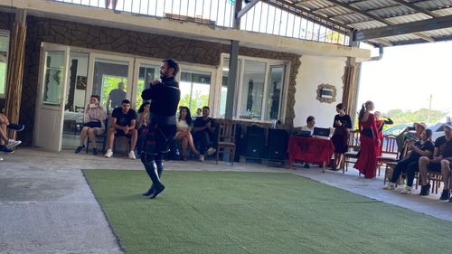 Georgian traditional dance folklore