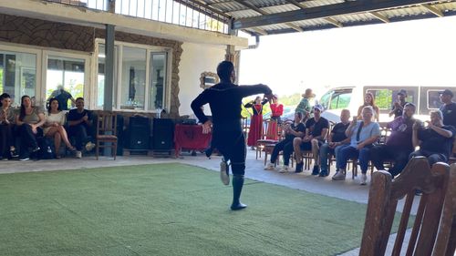 Georgian traditional dance folklore
