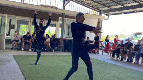 Georgian traditional dance folklore