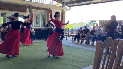 Georgian traditional dance folklore