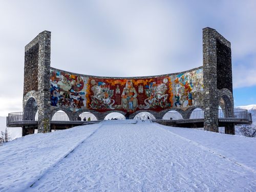 Gudauri Friendship Monument