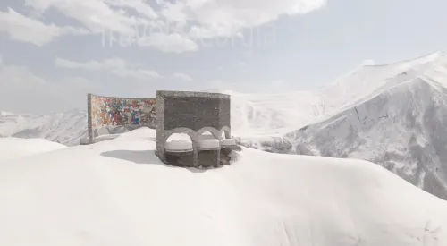 Gudauri Friendship Monument